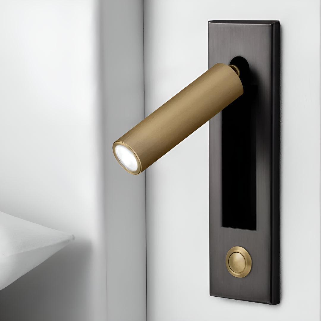 Embedded LED Wall Reading Light Adjustable