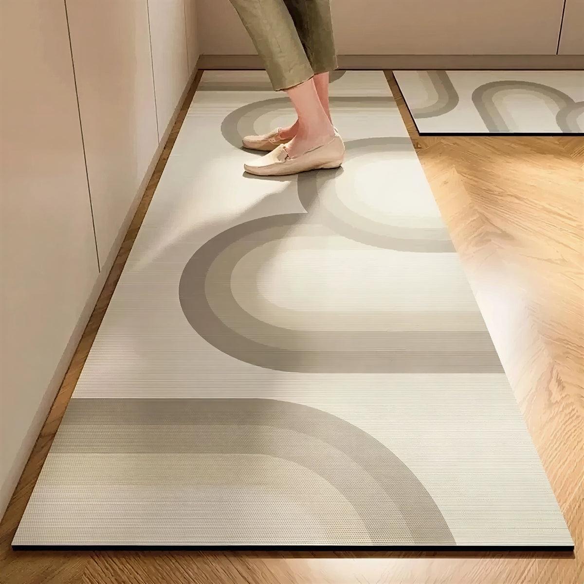 Machine Washable Kitchen Runner Carpet Rug With Protective Non-Slip Backing