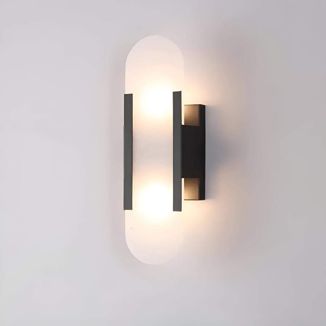 Modern Elongated Alabaster Wall Light For Interior Home Walls