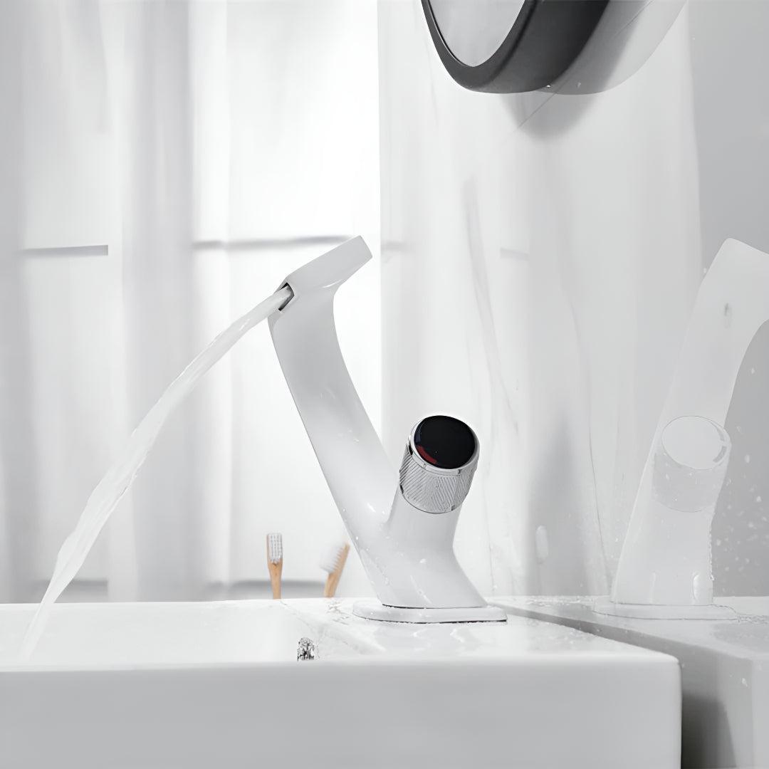 Modern Home Bathroom Mixer Tap With Waterfall Spout