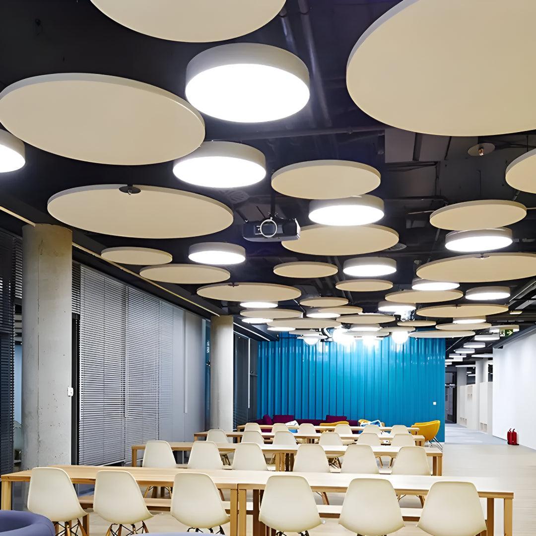 Modern Round Office Ceiling Light for Workspaces
