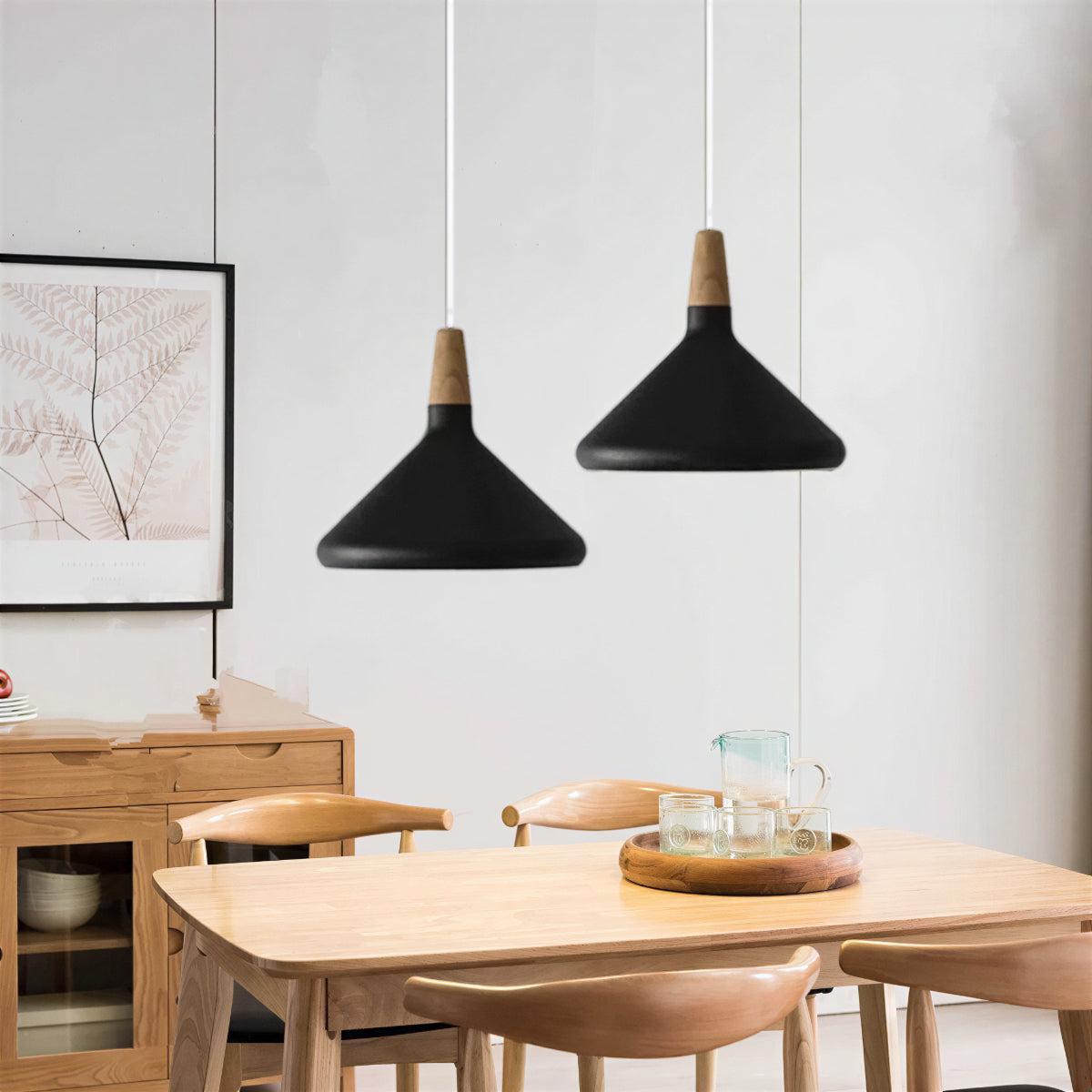 Modern Wooden Nordic Style Pendant Ceiling Light