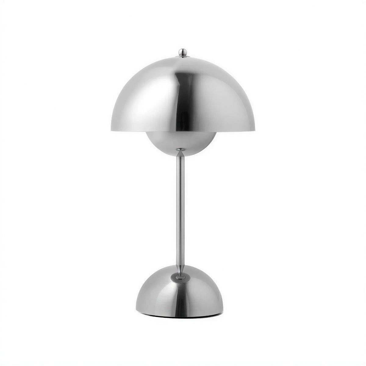 Mushroom Designed Cordless Battery Operated Rechargeable Dining Table Lamp With Touch Control