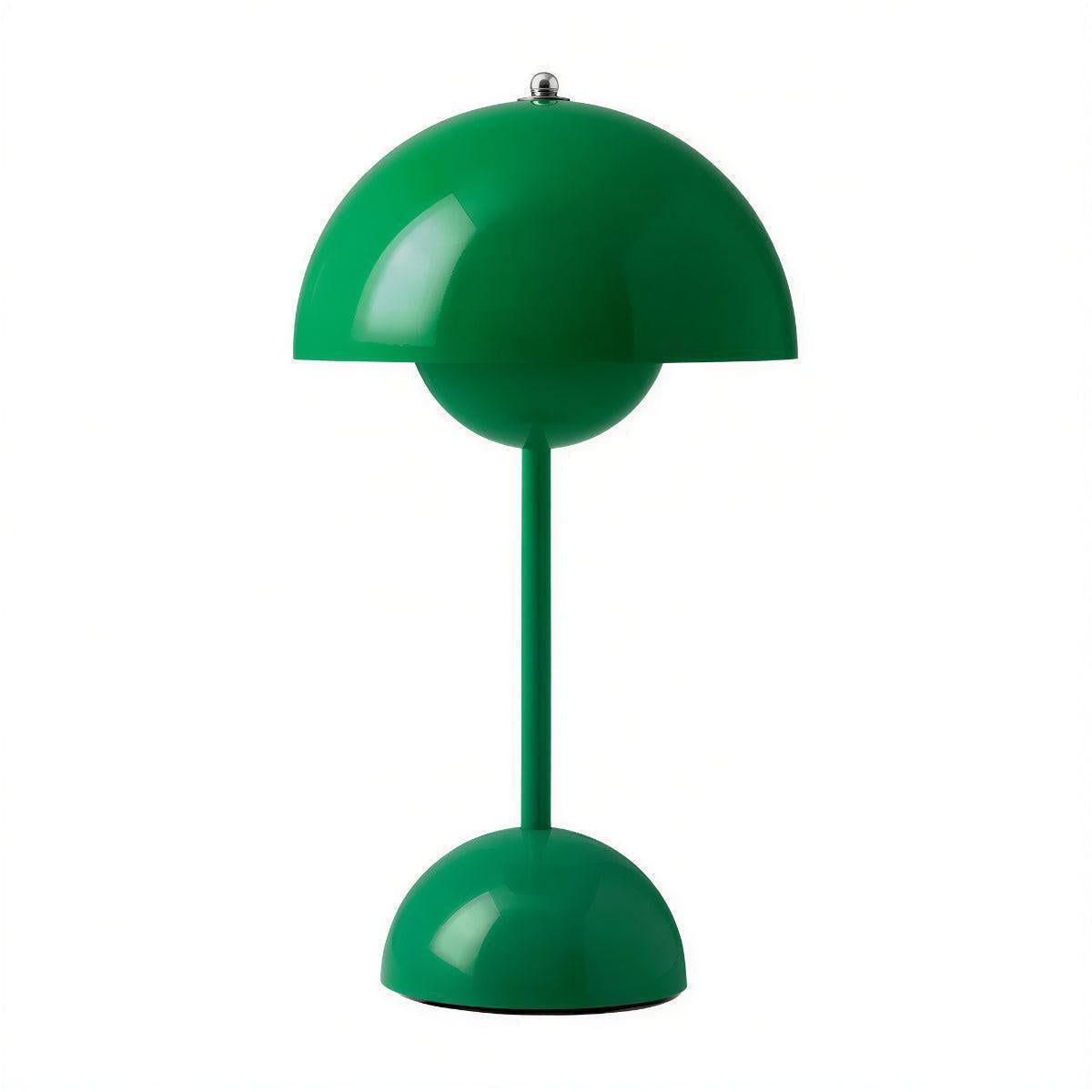 Mushroom Designed Cordless Battery Operated Rechargeable Dining Table Lamp With Touch Control