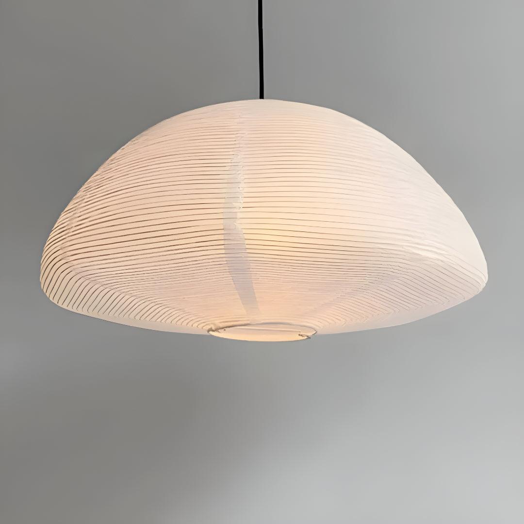 Noguchi Pendant Light with Modern Minimalist Dome Design