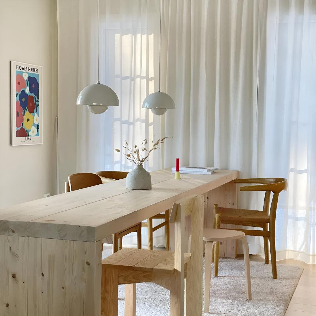 Pendant Ceiling Light With Modern Dome Design