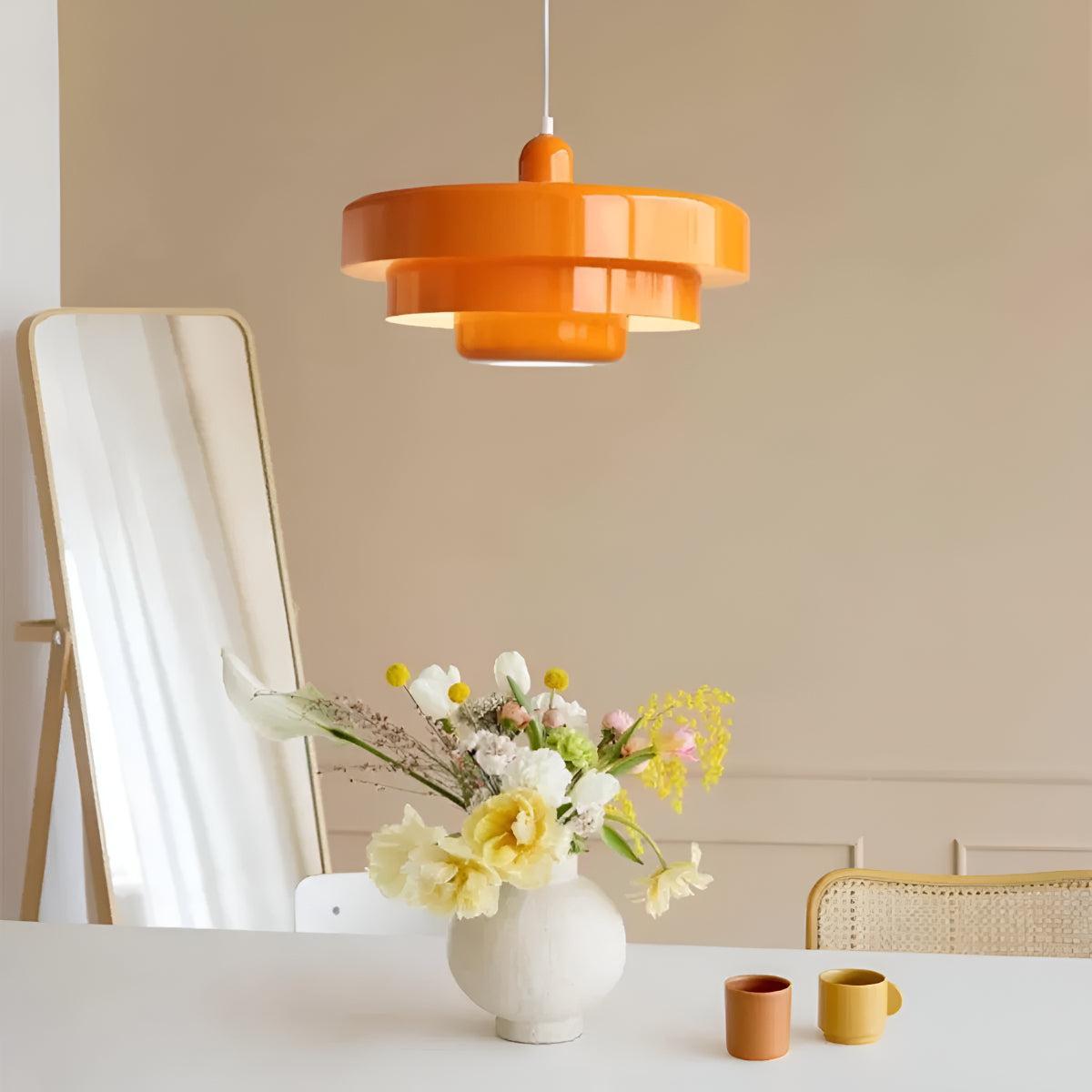 Pendant Light With Bauhaus Mid-Century Design