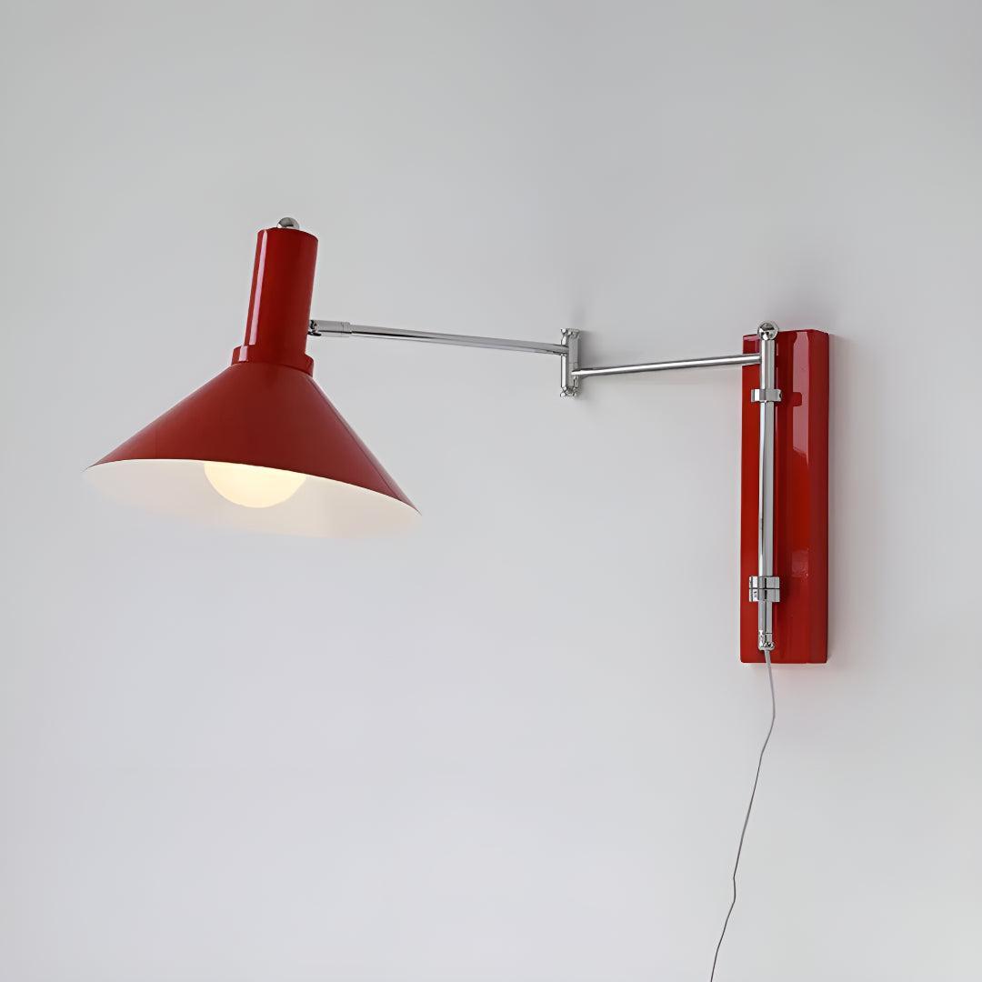 Plug In Wall Light With Adjustable Swing Arm
