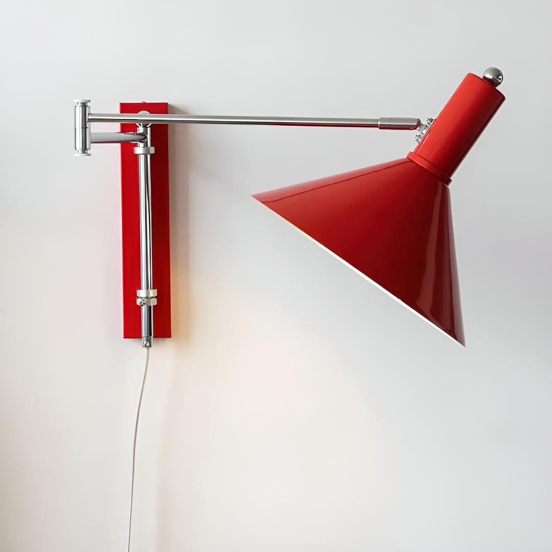 Plug In Wall Light With Adjustable Swing Arm