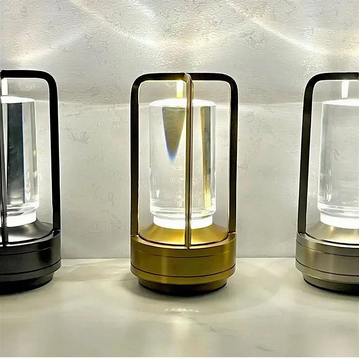 Rechargeable Table Lamp With Cordless Battery Design For Ambient Light