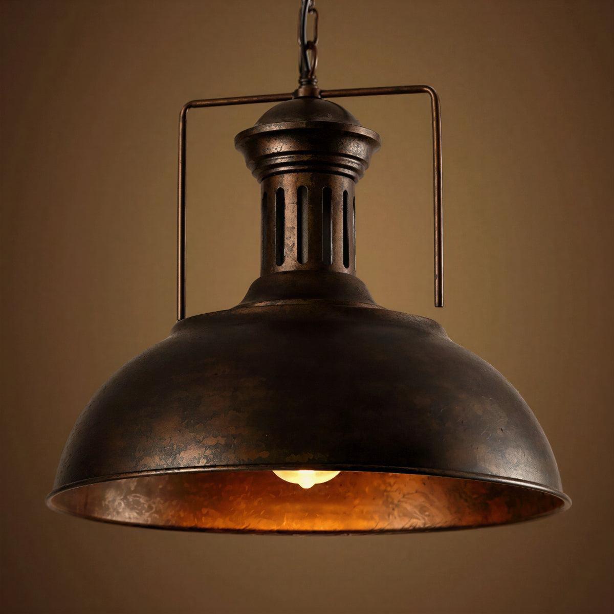 Retro Dining Table Light With Industrial Vintage Pendant Style