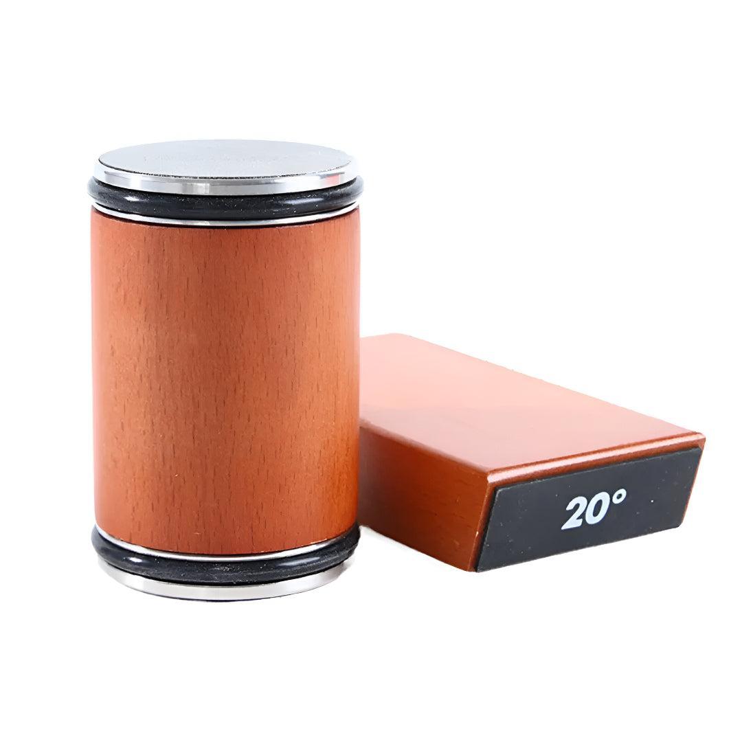 Rolling Knife Sharpener With Adjustable Angle Guide