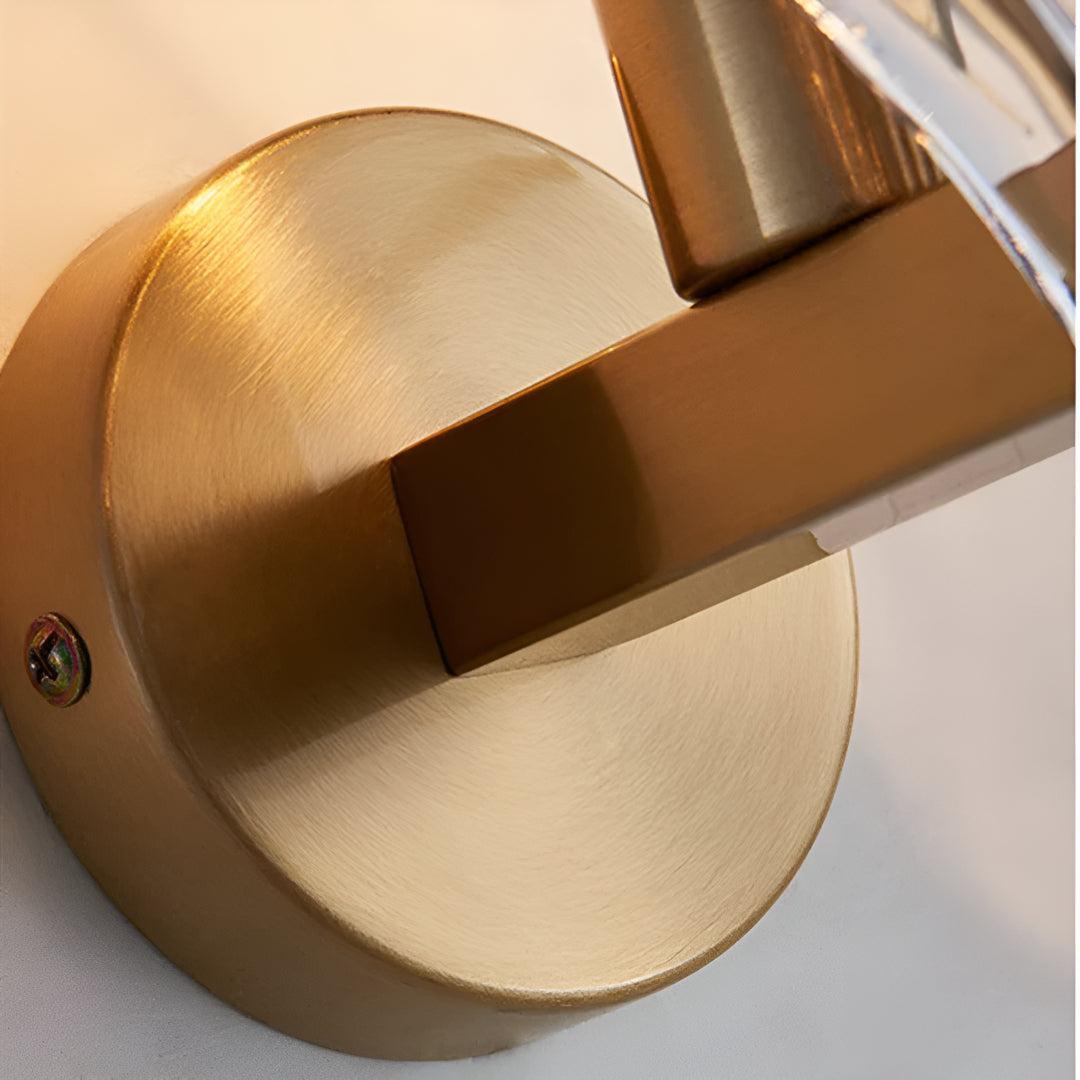 Shell Styled Glass Wall Light Sconce For Bedroom And Living Room