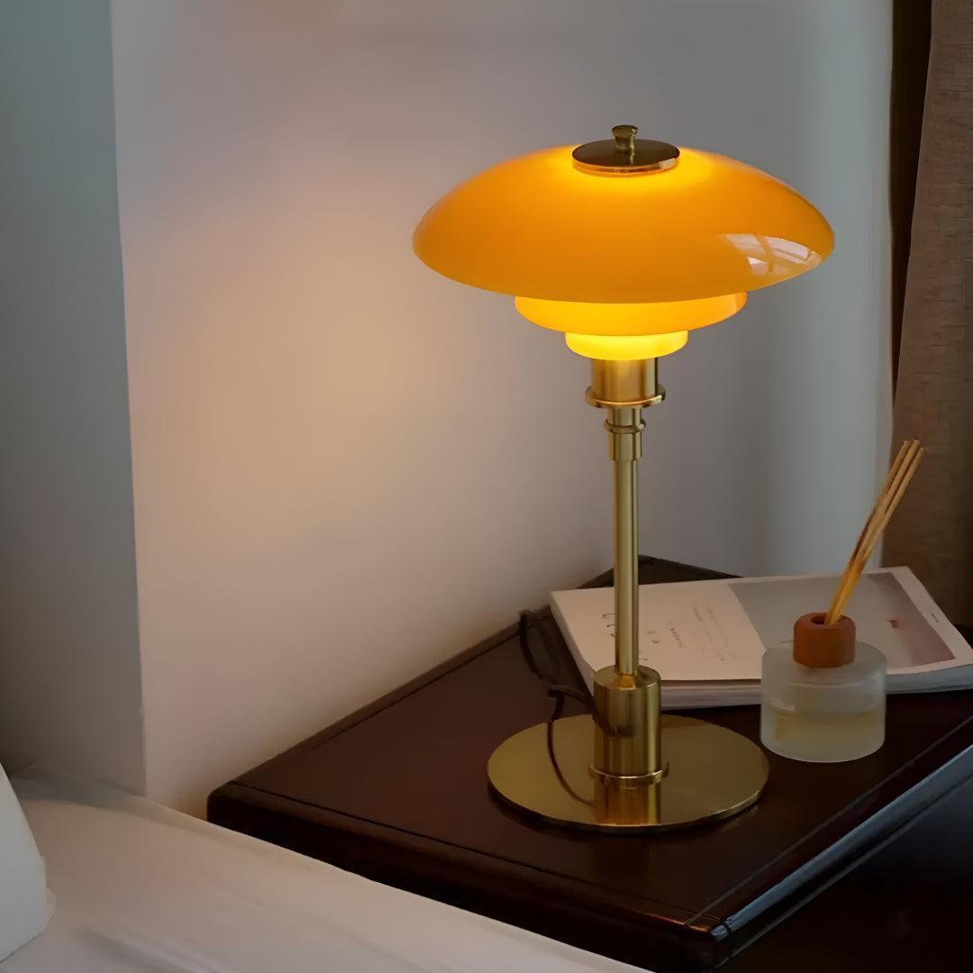 Table Lamp with Dimmable LED Light And Scandinavian Design