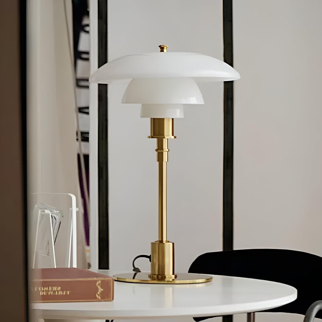 Table Lamp with Dimmable LED Light And Scandinavian Design