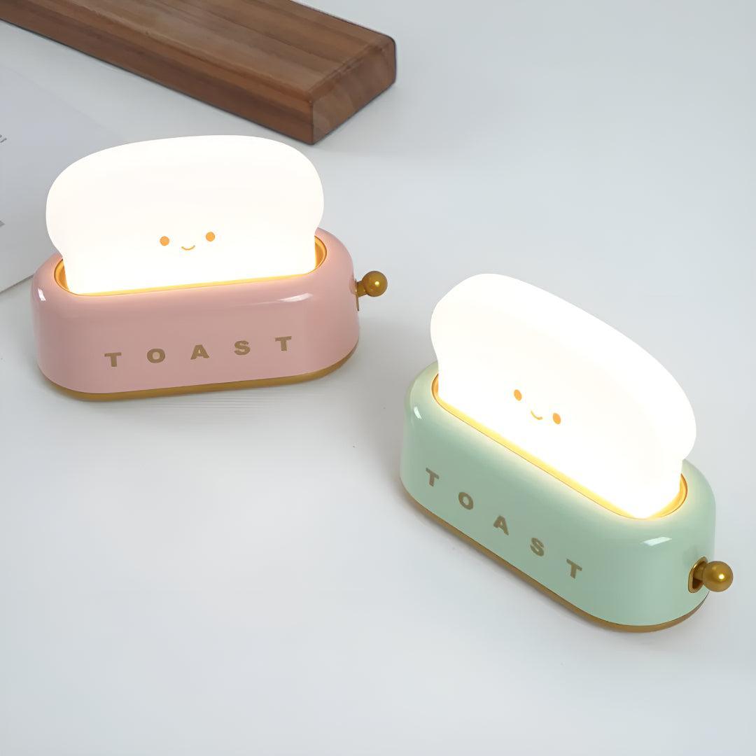 Toaster Bedside Table Lamp Night Light