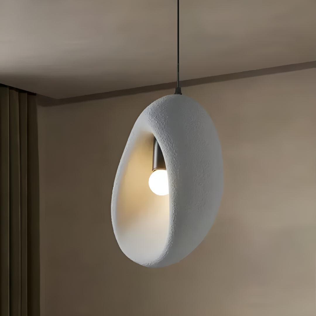 Wabi Sabi Hanging Pendant Lights With Irregular Modern Design