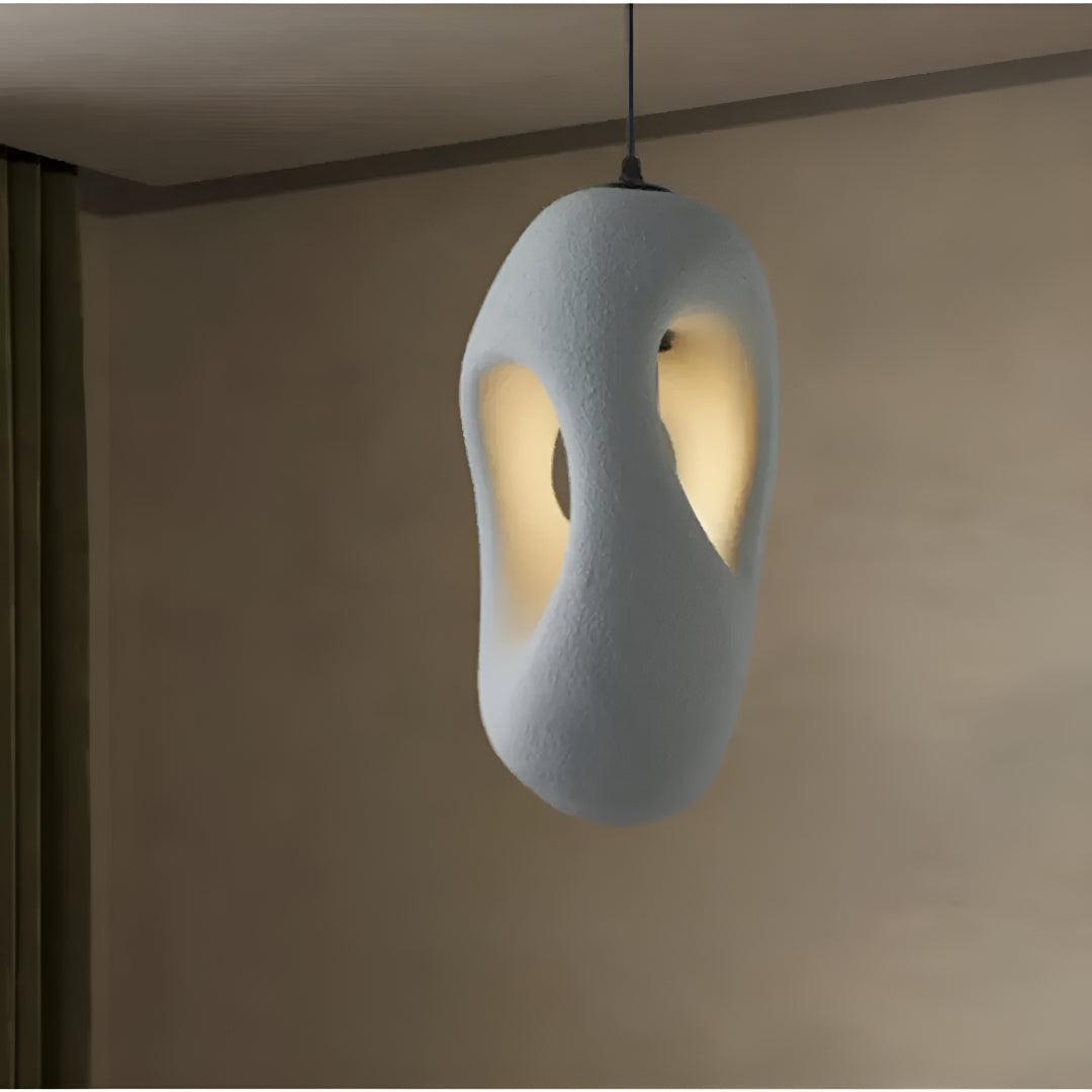 Wabi Sabi Hanging Pendant Lights With Irregular Modern Design
