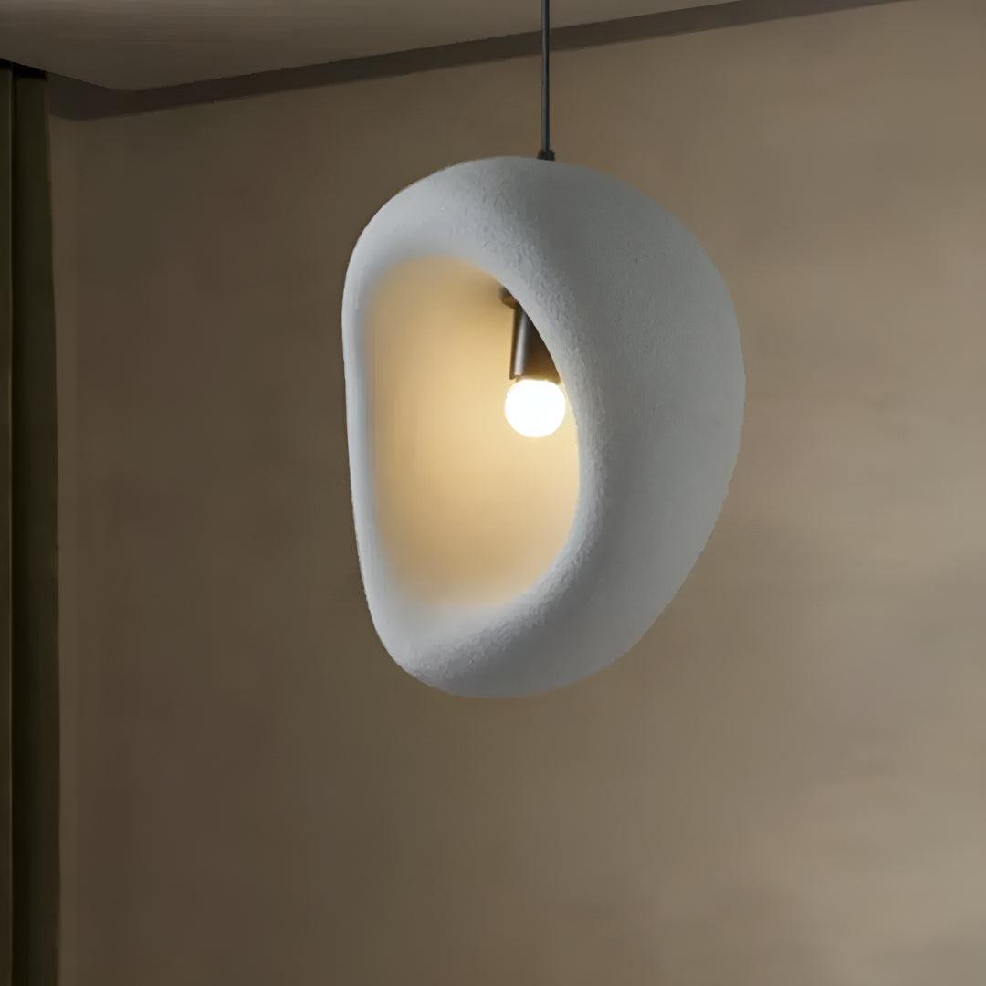 Wabi Sabi Hanging Pendant Lights With Irregular Modern Design