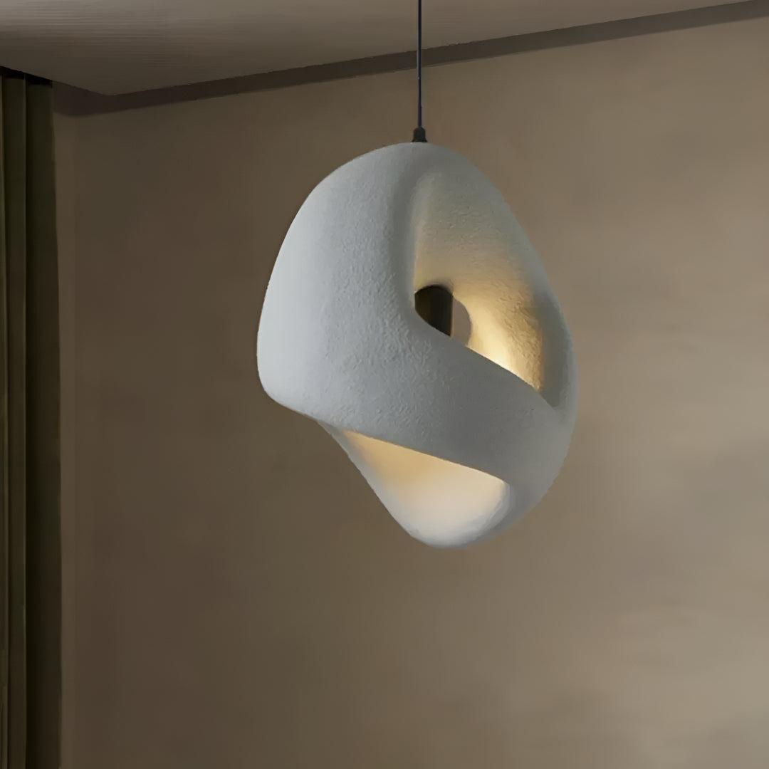 Wabi Sabi Hanging Pendant Lights With Irregular Modern Design