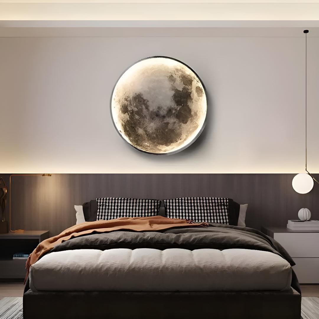Wall Light with Moon Design and LED Decorative Sconce
