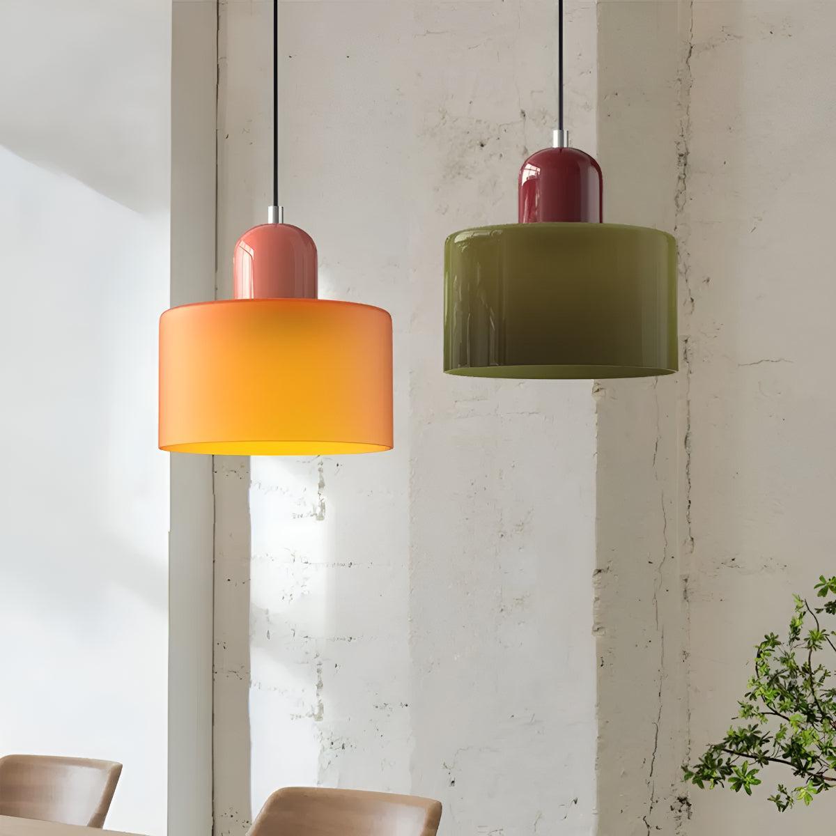 Bauhaus Creative Hanging Glass Pendant Light