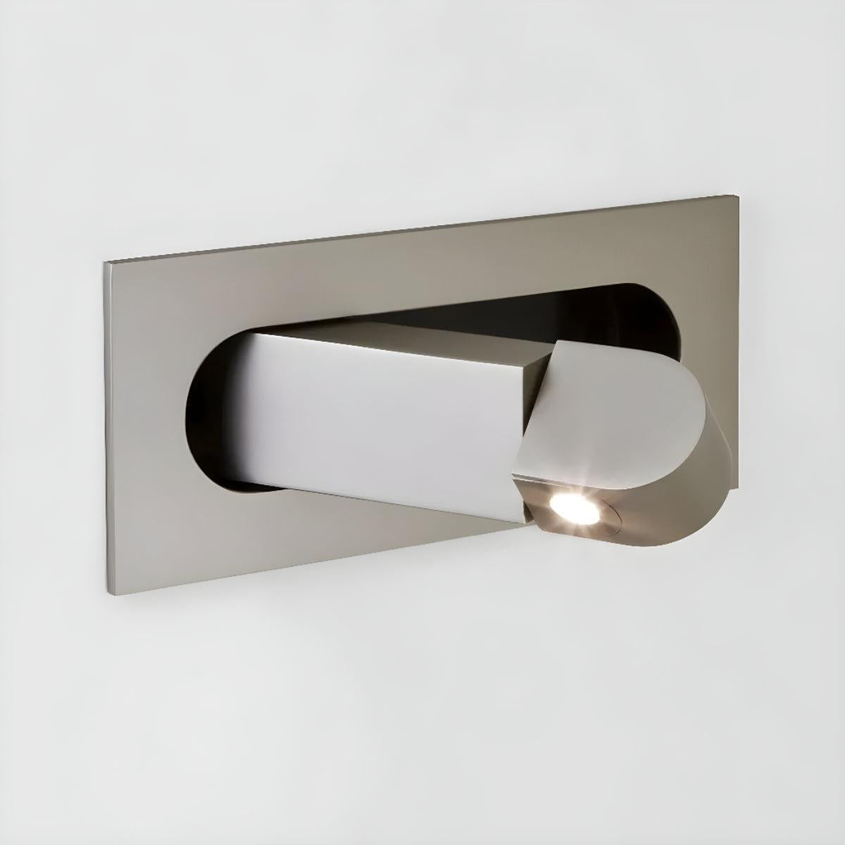 Bedside Reading Wall Light With Adjustable Spotlight
