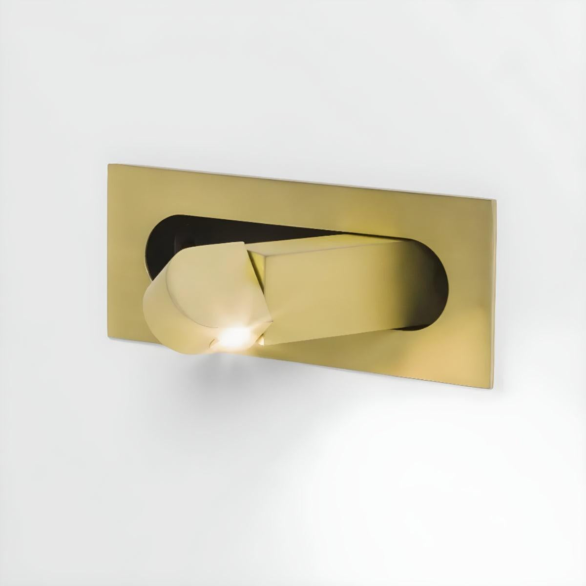 Bedside Reading Wall Light With Adjustable Spotlight