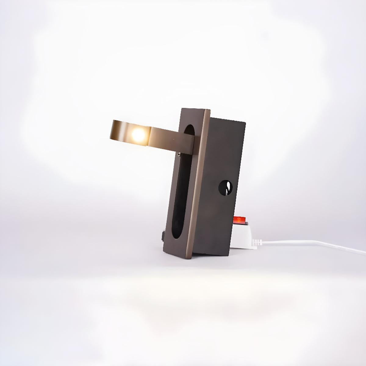 Bedside Reading Wall Light With Adjustable Spotlight