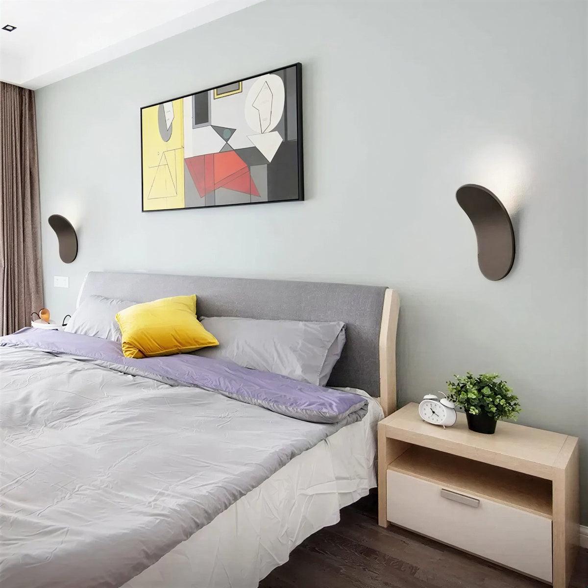 Curved Modern Nordic Art Wall Light