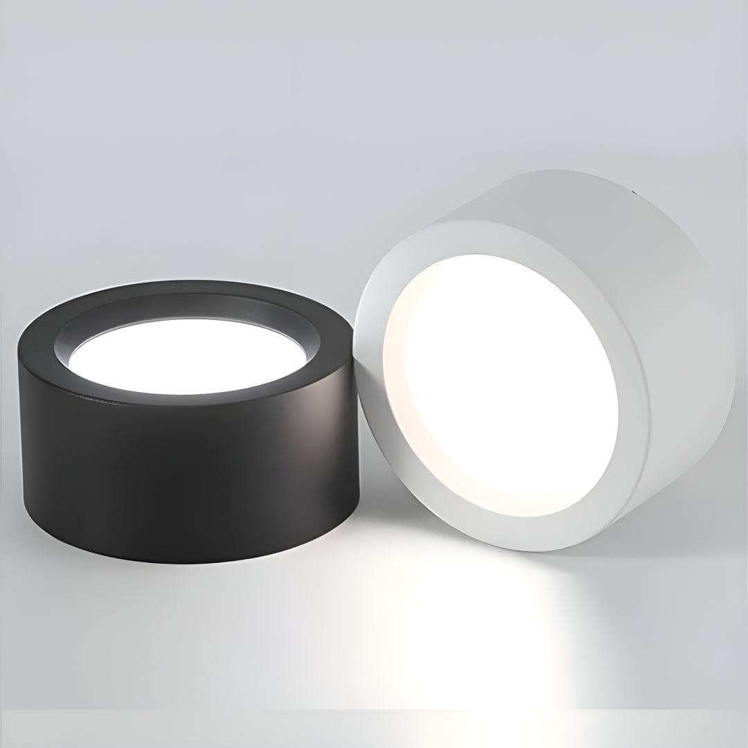 Flush Mount Ceiling Light With Modern Round Design