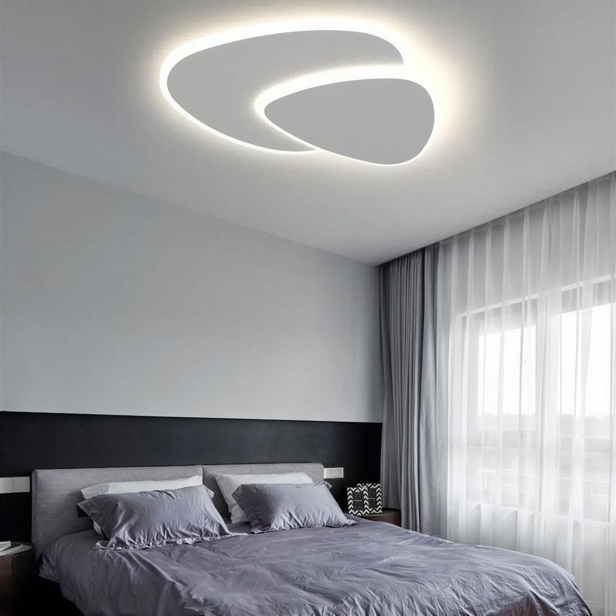 Geometric Flush Ceiling Lights With Modern Style