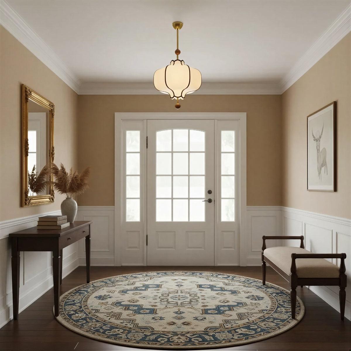 Lantern Shaped Pendant Light