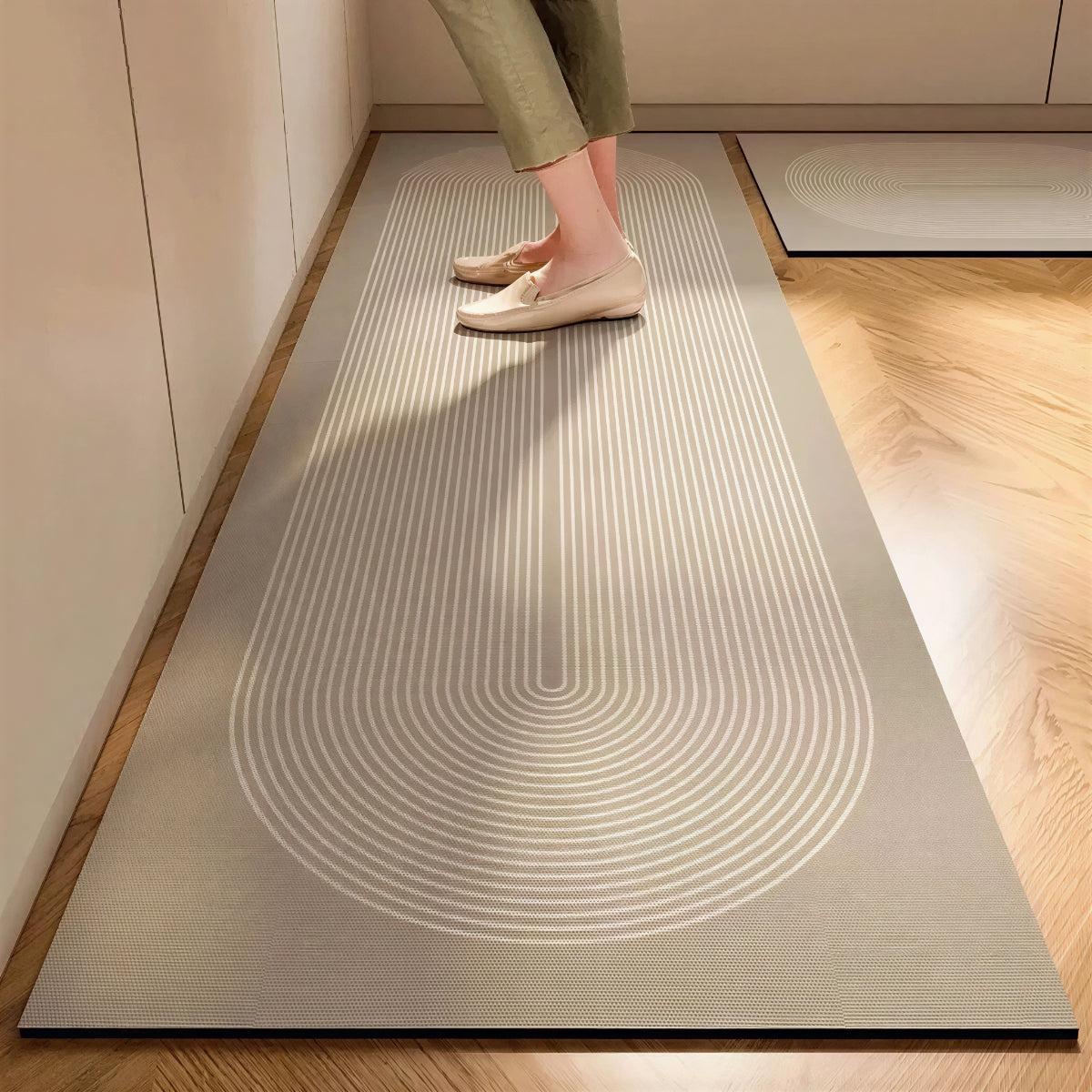 Machine Washable Kitchen Runner Carpet Rug With Protective Non-Slip Backing