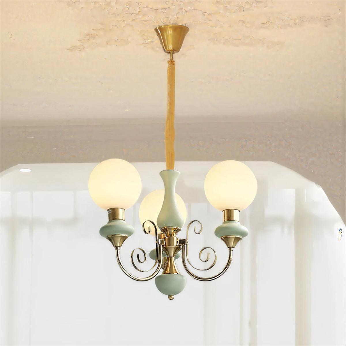 Mid Century Chandelier Ceiling Light Statement Piece