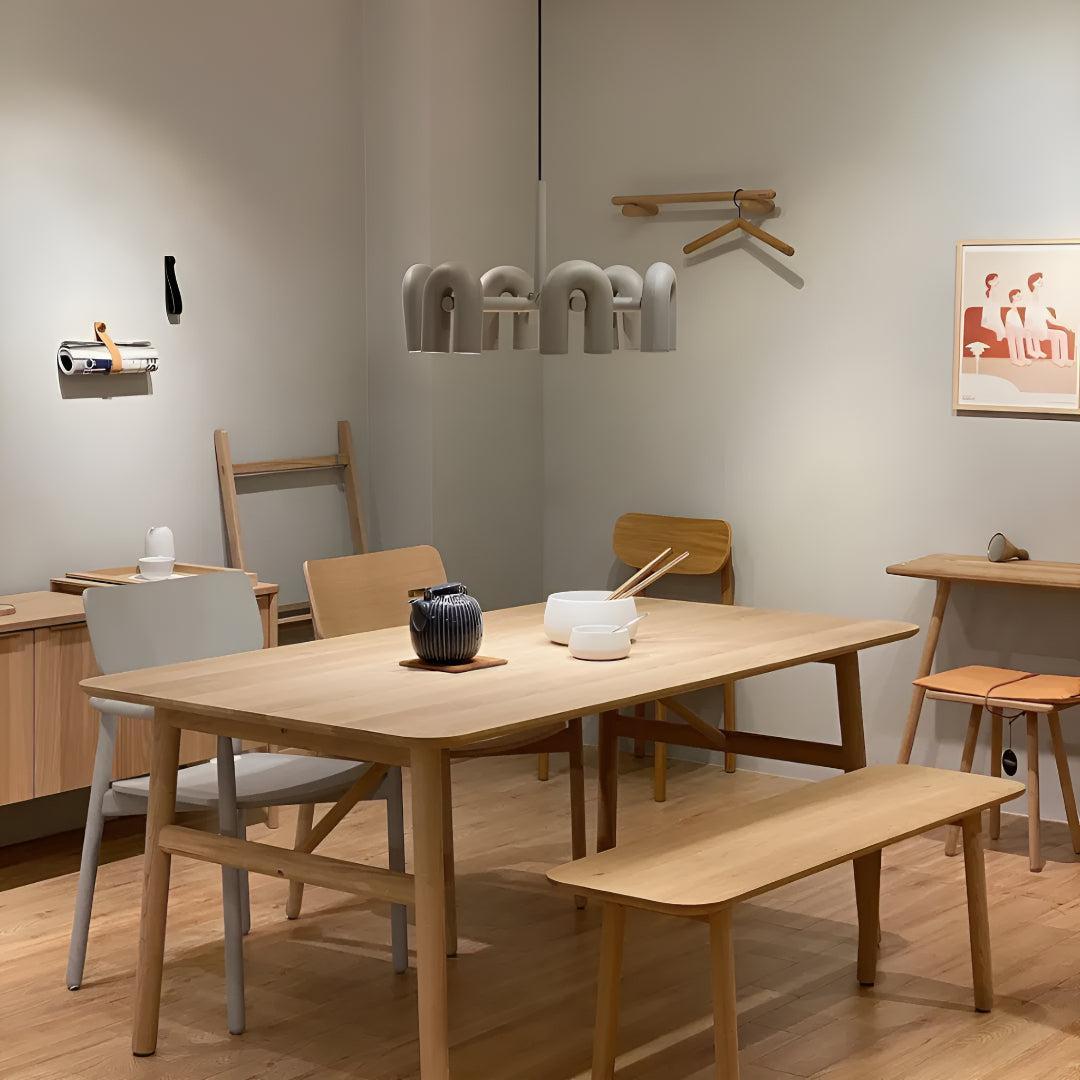 Mid Century Modern Chandelier Lighting With Unique Adjustable U-Shape Design