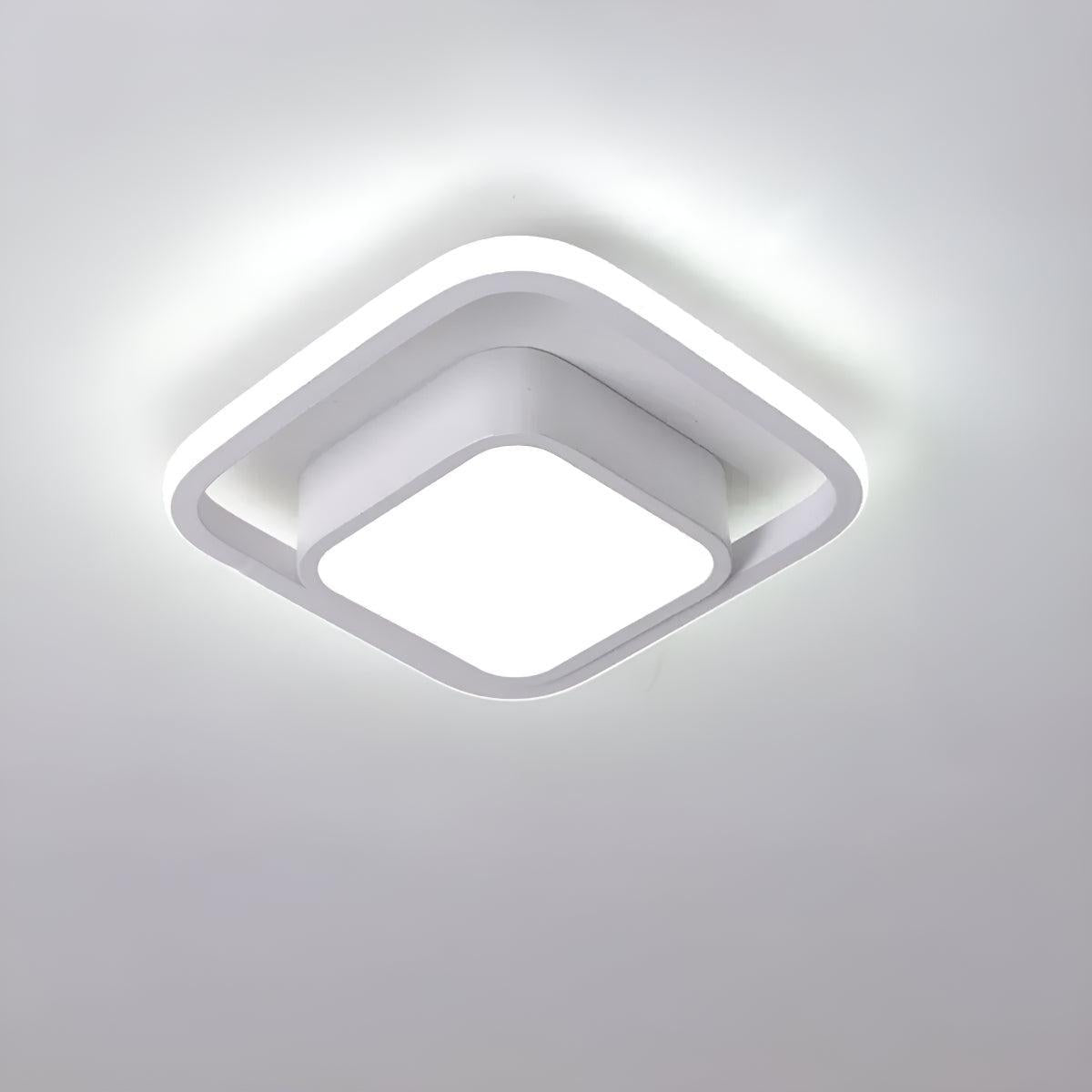Minimalist Double Ring Ceiling Lights With Modern Design