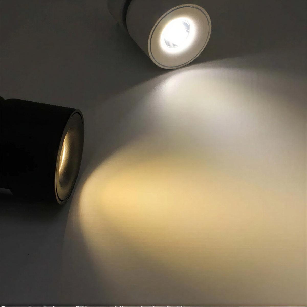 Modern Beam Ceiling Spotlight With Adjustable Direction And Flush Mount Design