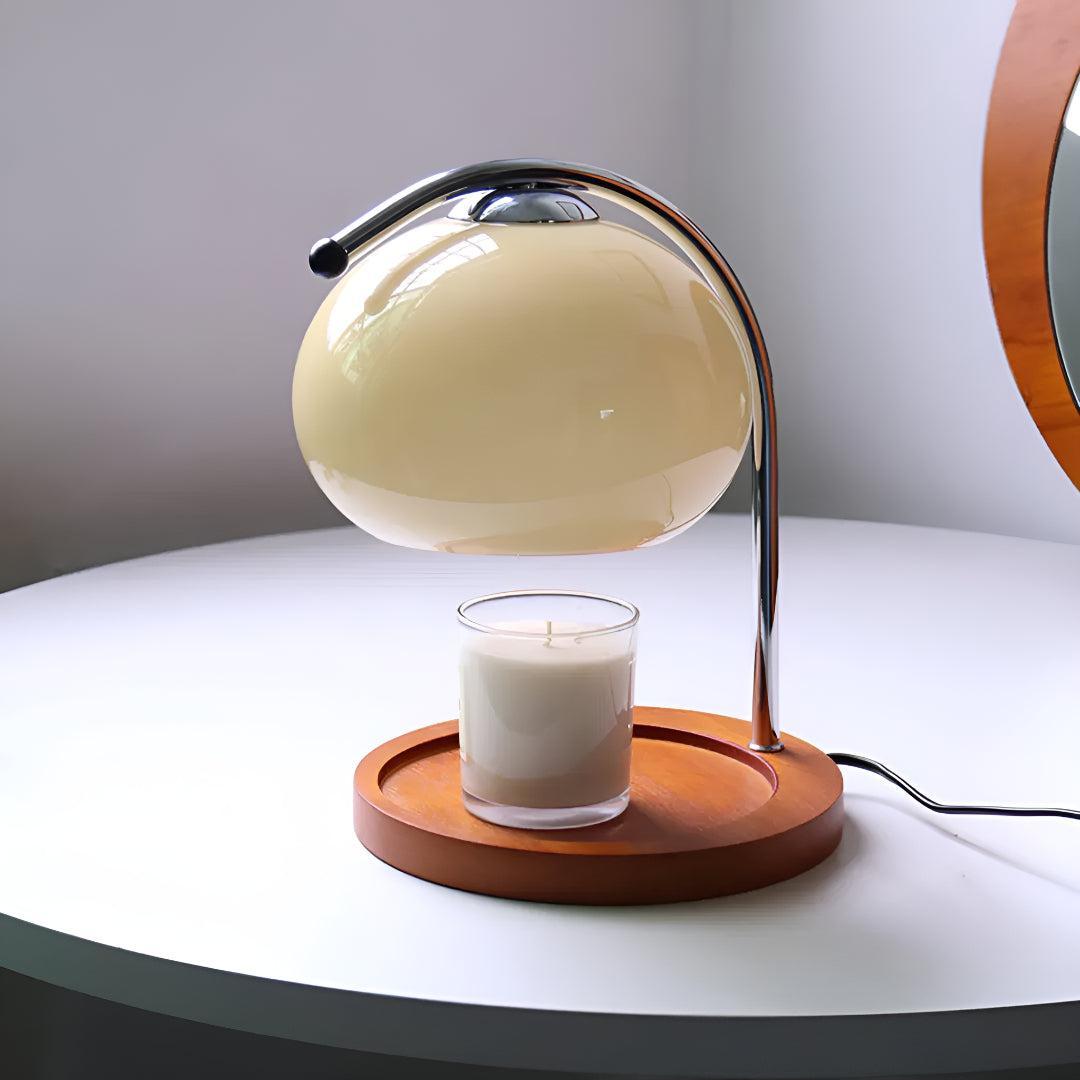 Modern Candle Warmer Lamp For Flameless Fragrance With Timer
