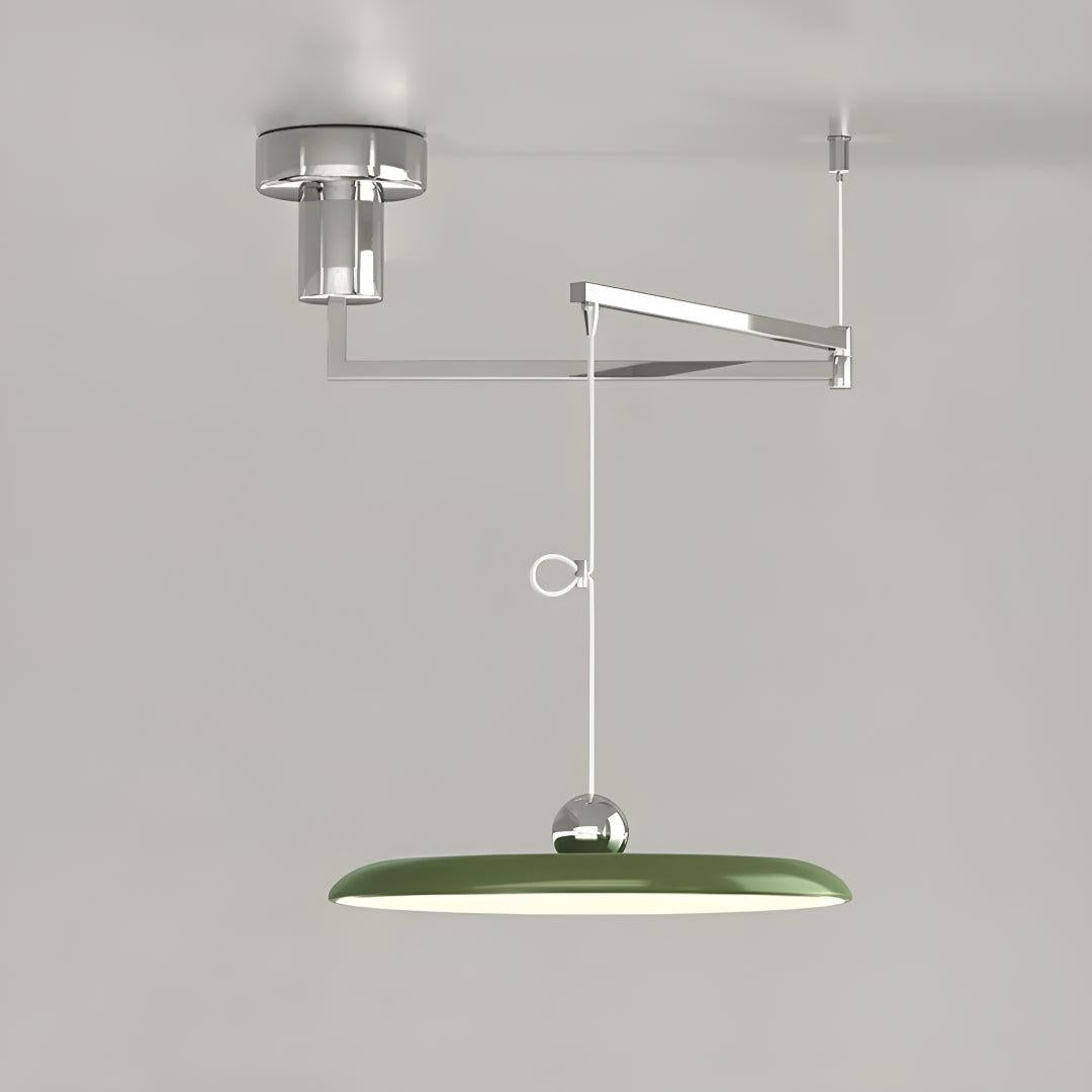Modern Ceiling Light with Adjustable Swing Arm Pendant Lamp