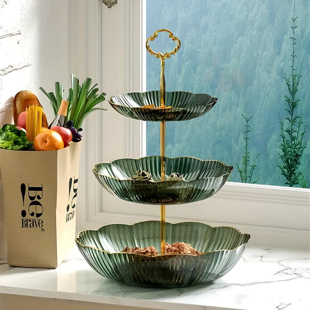 Modern Tiered Fruit Home Decor Bowl Organiser
