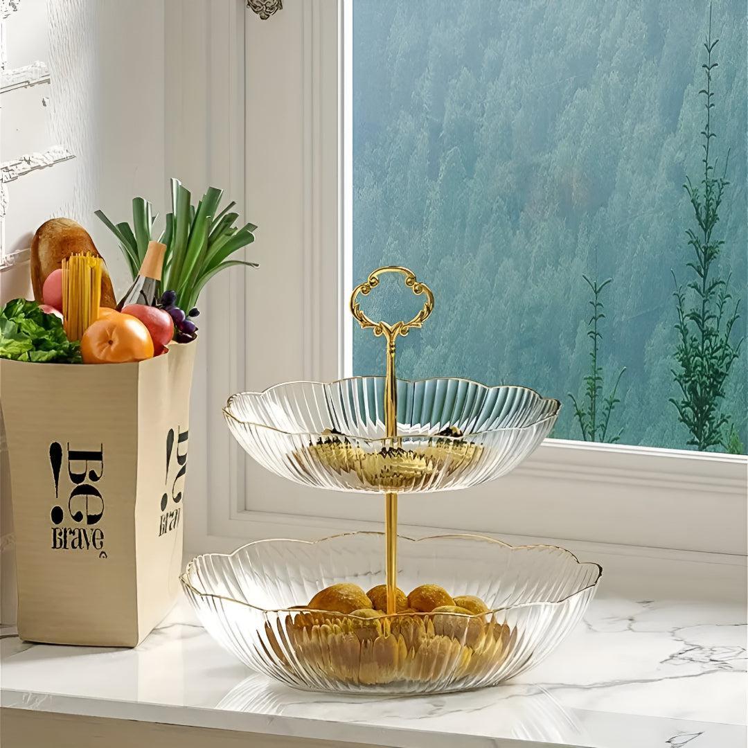 Modern Tiered Fruit Home Decor Bowl Organiser