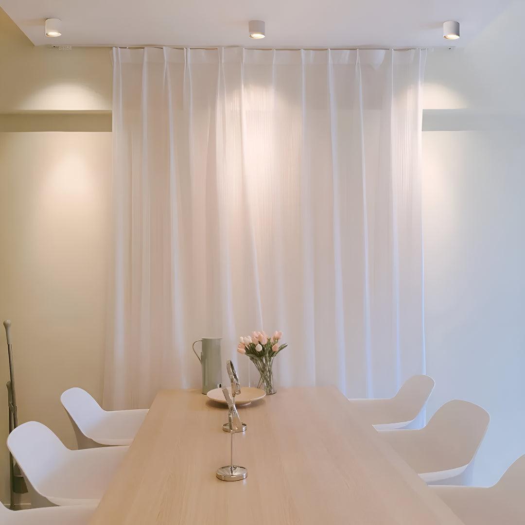 Modupoint Flush Ceiling Light With Modern Spotlight Design