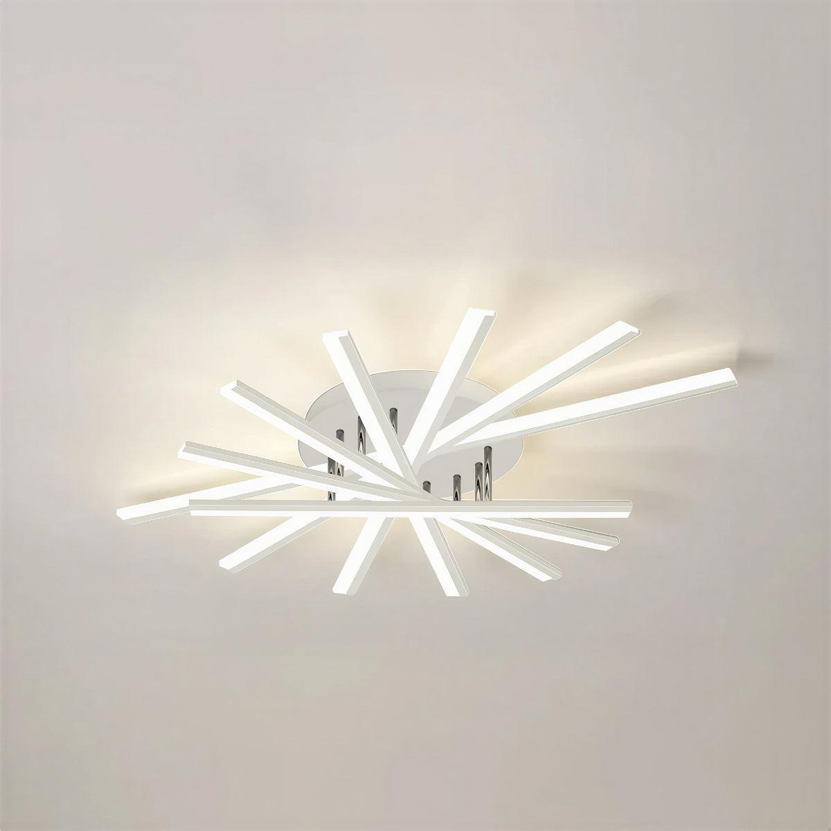 Nordic Minimalist Modern Ceiling Lights With Geometric Design