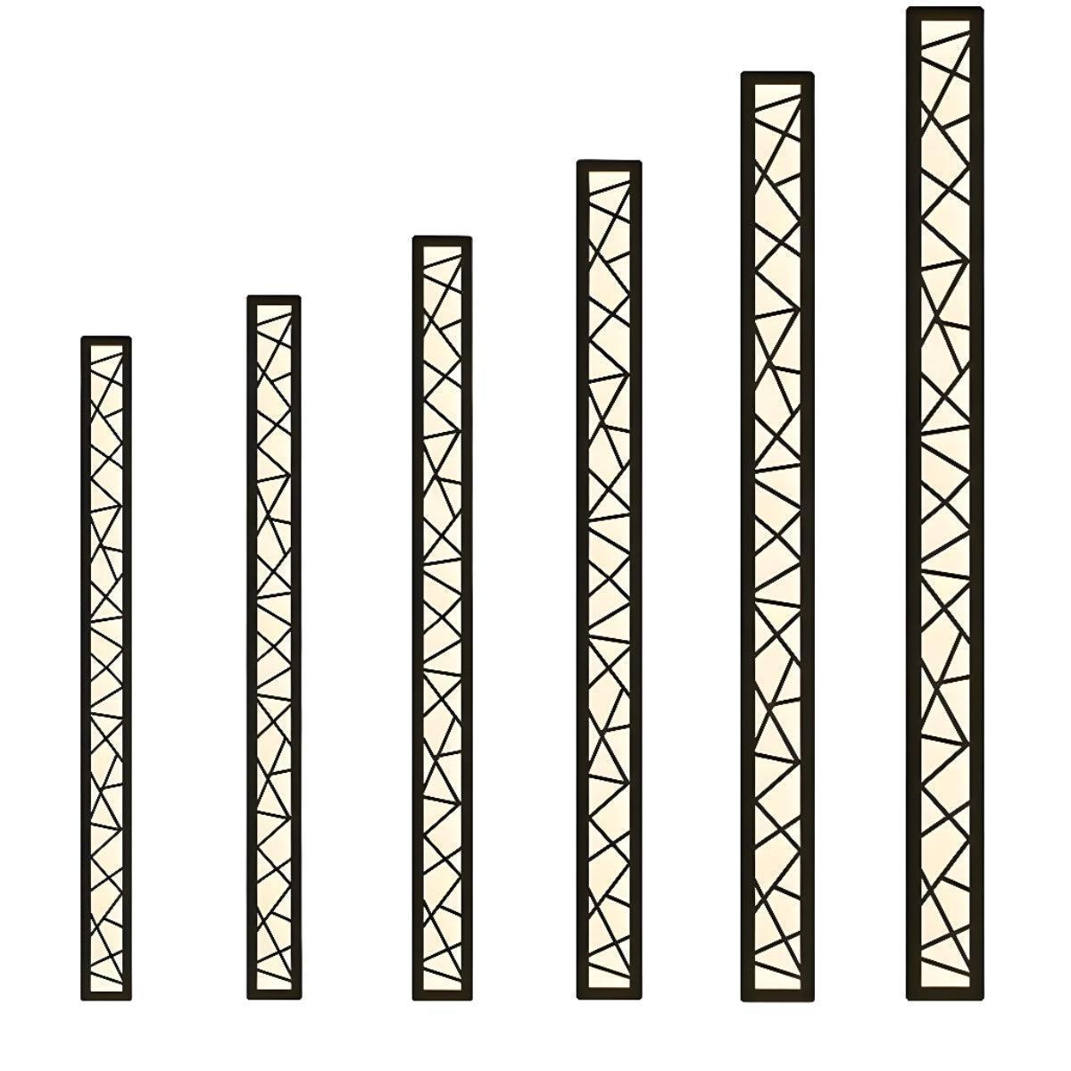 Outdoor Wall Light With Geometric Patterned Design