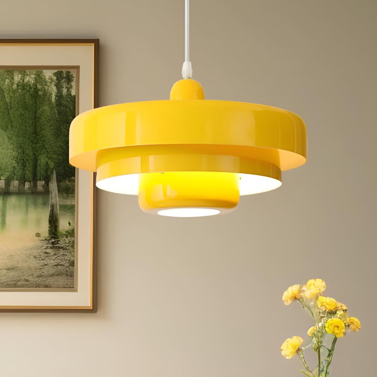 Pendant Light With Bauhaus Mid-Century Design