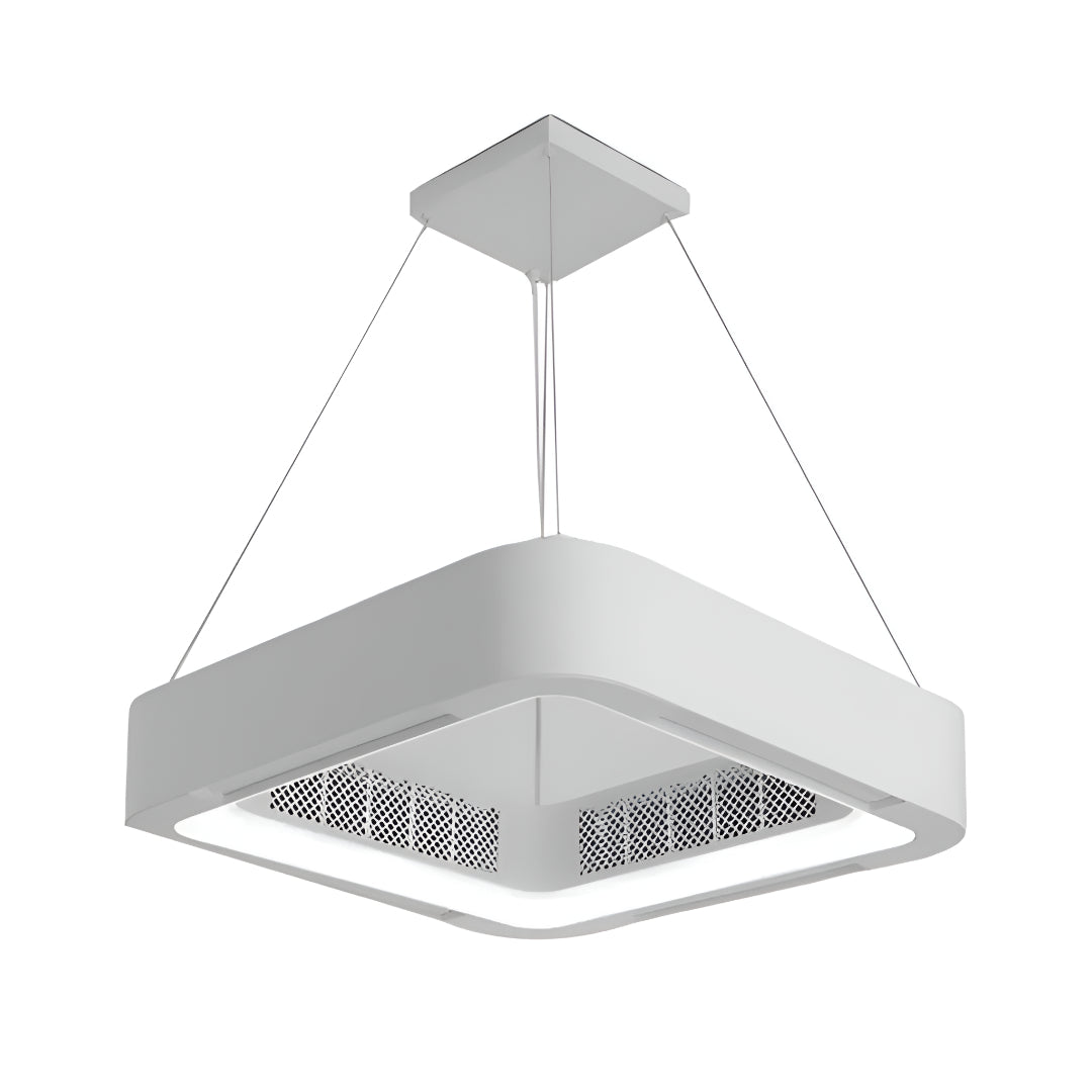 Quiet Modern Bladeless Ceiling Fan Light