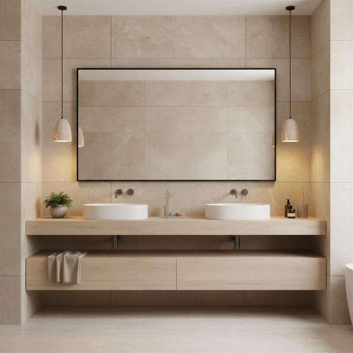 Stone Pendant Light Fitting With Warm Stoney Glow