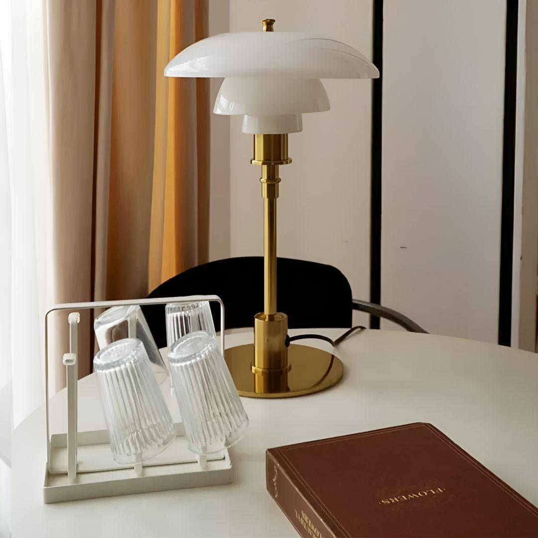 Table Lamp with Dimmable LED Light And Scandinavian Design