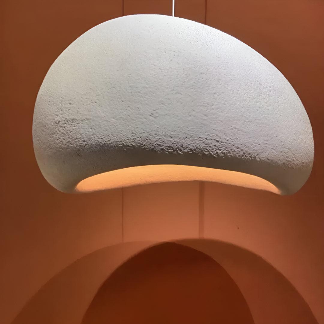 Wabi Sabi Ceiling Pendant Light With Warm Ambient Glow